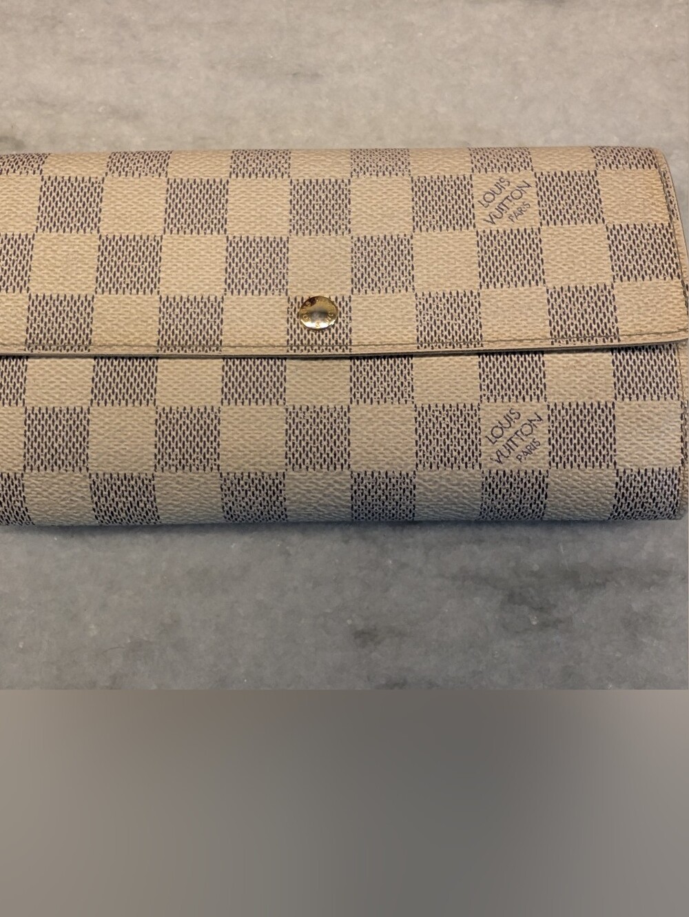 Louis Vuitton Damier Azur Canvas Wallet
